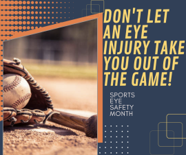 April is Eye Safety Month